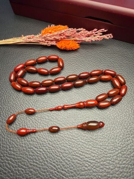 Kapsül Model Sıkma Kehribar Tesbih