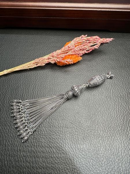 Özel Tasarım Gümüş Püskül