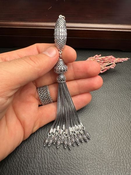 Özel Tasarım Gümüş Püskül