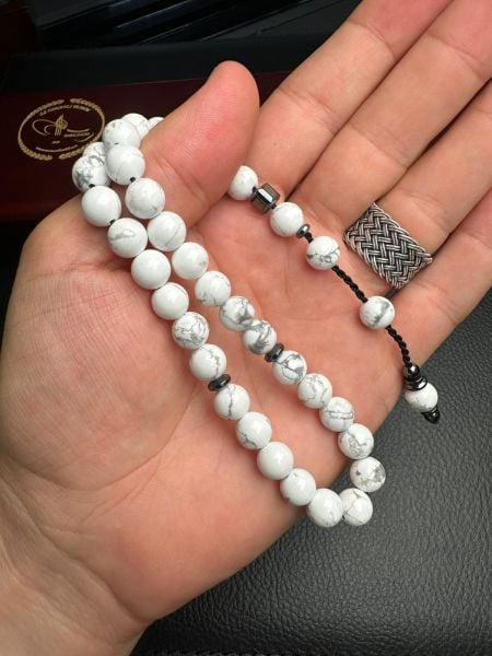 Küre Model Havlit Doğal Taş Tesbih