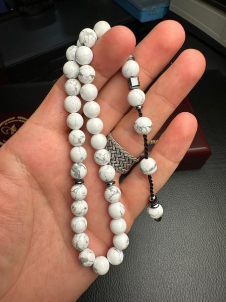 Küre Model Havlit Doğal Taş Tesbih