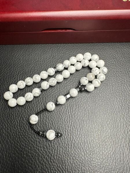 Küre Model Havlit Doğal Taş Tesbih