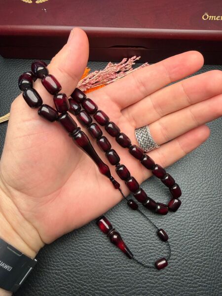 Kapsül Model Sıkma Kehribar Tesbih