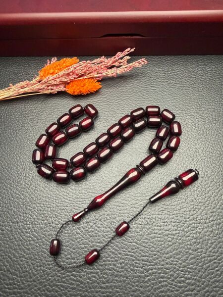 Kapsül Model Sıkma Kehribar Tesbih