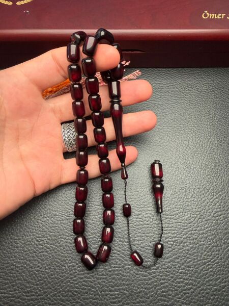 Kapsül Model Sıkma Kehribar Tesbih