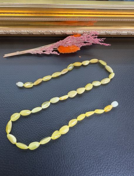 Damla Kehribar Yetişkin Kolye