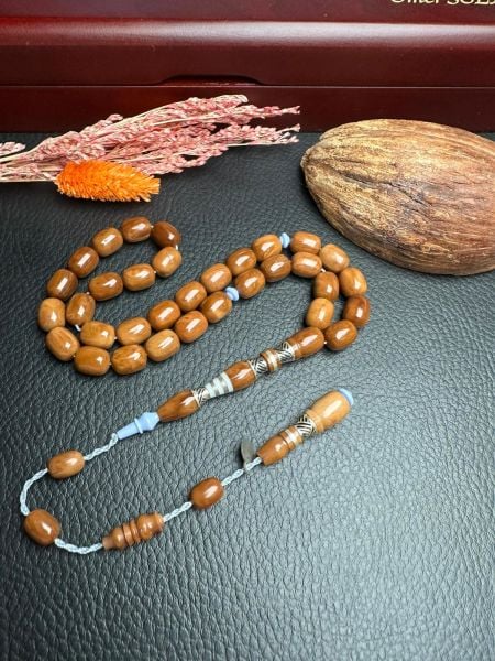 Gümüş Nakkaş İmame Dizayn Kapsül Model Kuka Tesbih