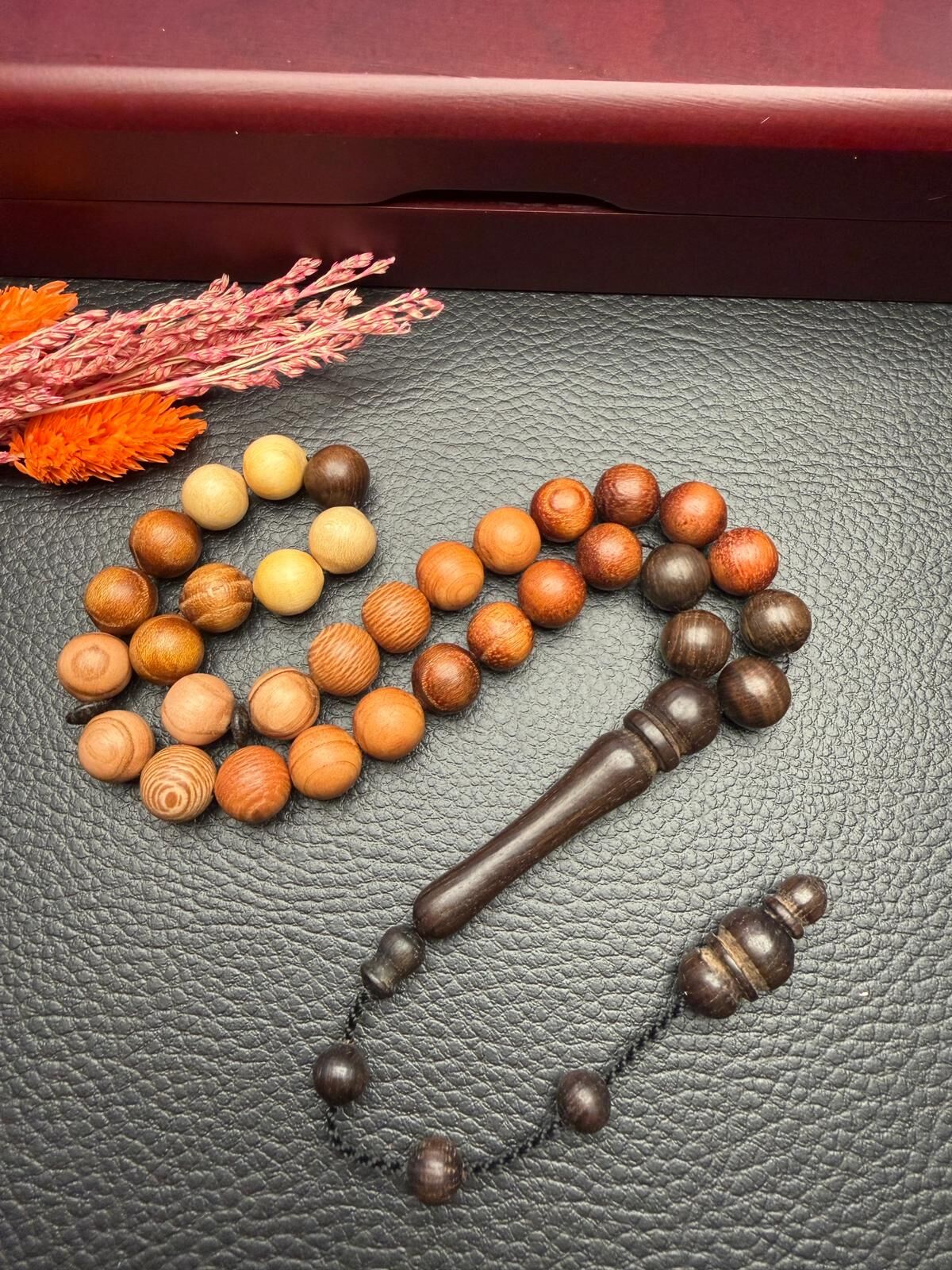 Küre Model Karışık Ağaç Grubu Tesbih