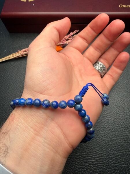 Küre Model Bileklik Model Küçük Boy Lapis Lazuli Doğaltaş Tesbih