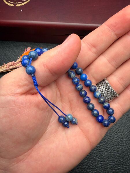 Küre Model Bileklik Model Küçük Boy Lapis Lazuli Doğaltaş Tesbih