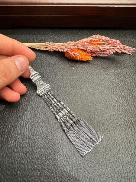 Özel Tasarım Gümüş Püskül