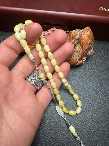 Rus Kaya Damla Kehribar Tesbih