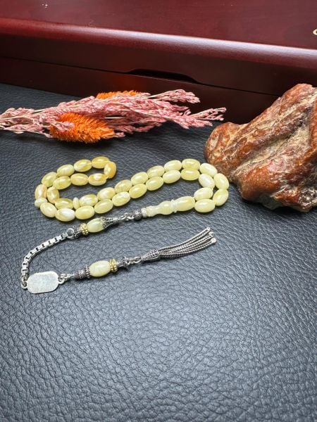 Rus Kaya Damla Kehribar Tesbih