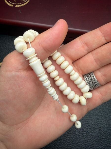 Basık Model Fildişi Tesbih