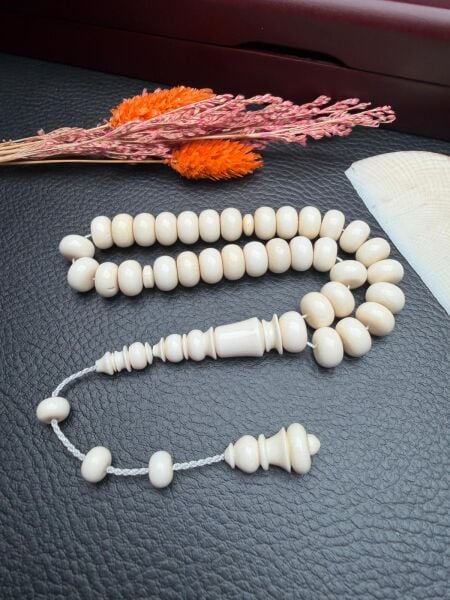 Basık Model Fildişi Tesbih