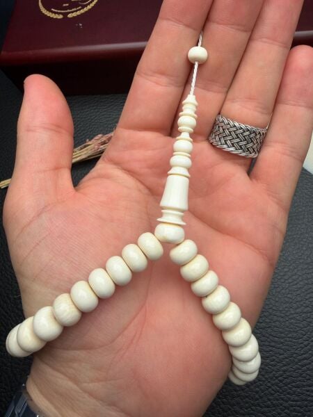 Basık Model Fildişi Tesbih