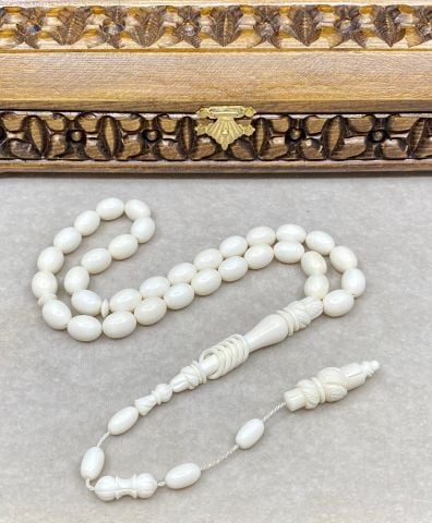 Badem Model Deve Kemiği Tesbih