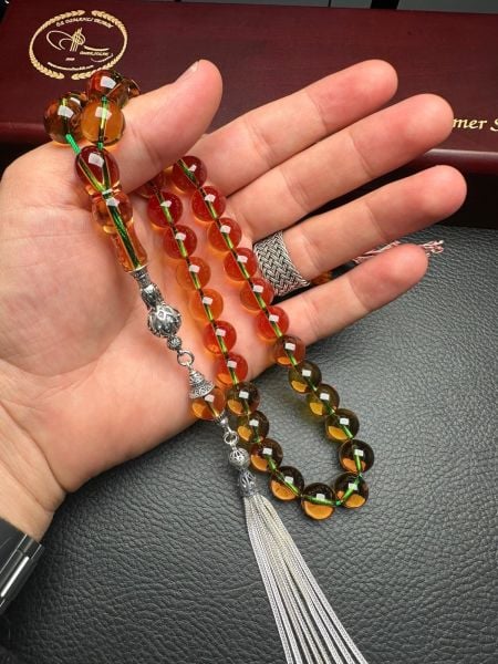 Yakup Kara Küre Model Yeni Zar Kehribar Tesbih