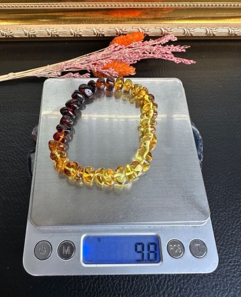 Damla Kehribar Bileklik