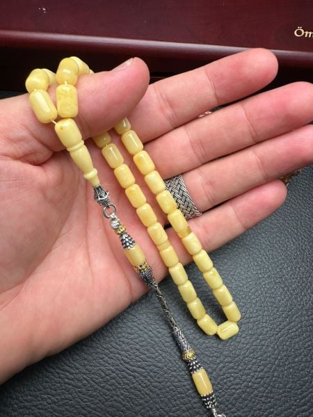 Rus Kaya Damla Kehribar Tesbih