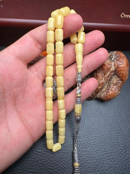 Rus Kaya Damla Kehribar Tesbih