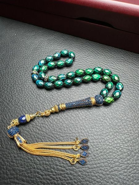 Beyzi Model Orijnal Doğal His Taşı Tesbih