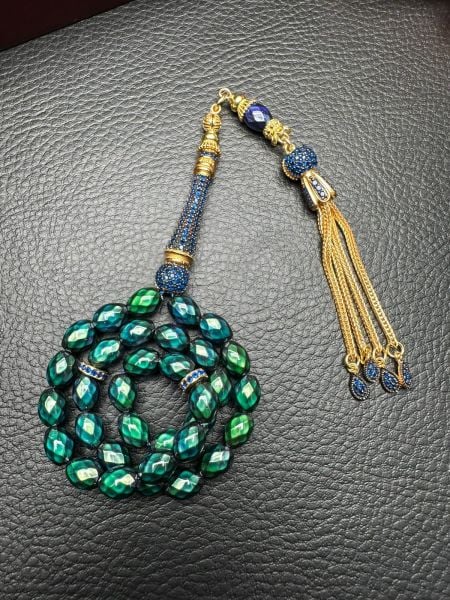 Beyzi Model Orijnal Doğal His Taşı Tesbih