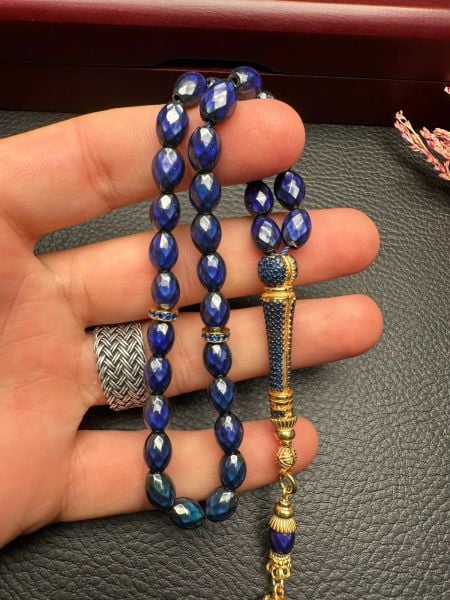 Beyzi Model Orijnal Doğal His Taşı Tesbih