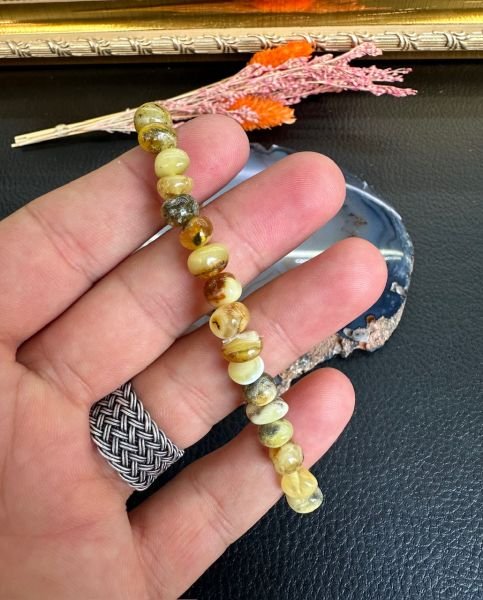 Damla Kehribar Bileklik