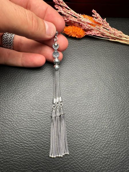 Özel Tasarım Gümüş Püskül