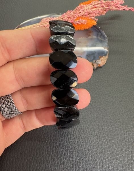 Rolex Model Turmalin Taşı Doğal Taş Bileklik