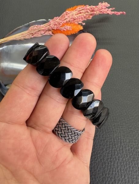 Rolex Model Turmalin Taşı Doğal Taş Bileklik