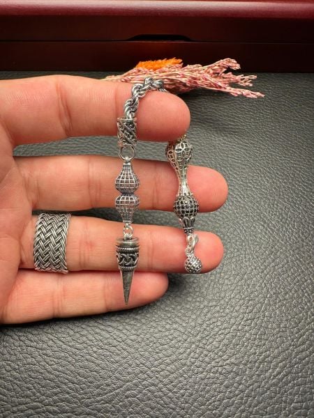 Özel Tasarım Gümüş Püskül