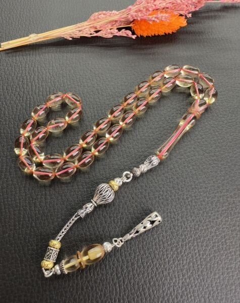 Yakup Kara Badem Model Zar Kehribar Tesbih