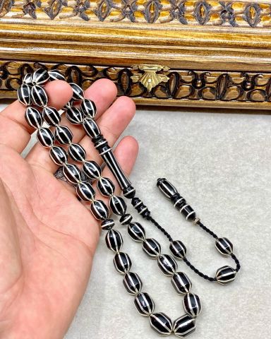 Kapsül Model 925 Ayar Gümüş İşleme Erzurum Oltu Tesbih