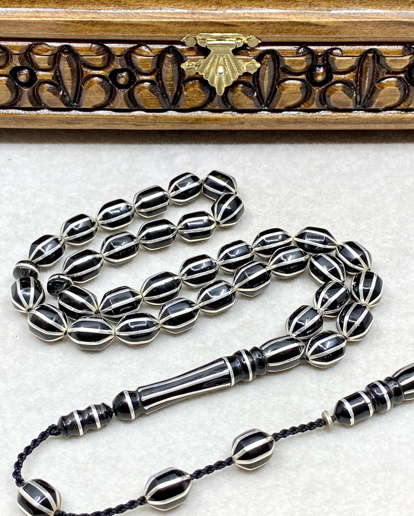 Kapsül Model 925 Ayar Gümüş İşleme Erzurum Oltu Tesbih