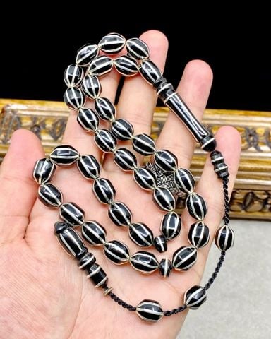 Kapsül Model 925 Ayar Gümüş İşleme Erzurum Oltu Tesbih