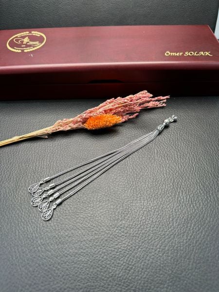 Özel Tasarım Gümüş Püskül