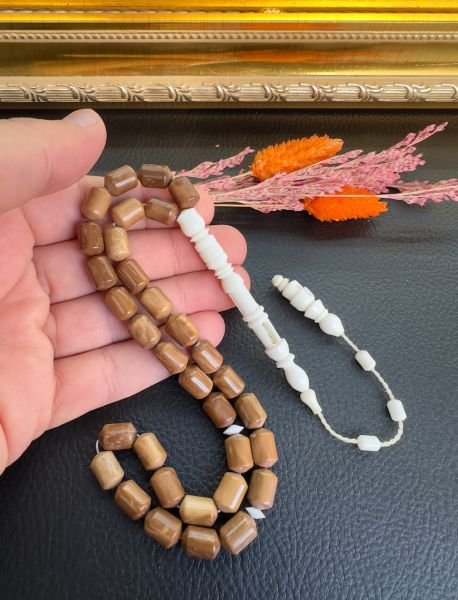 Deve Kemiği İmame Dizayn Kapsül Model Sade Kuka Tesbih