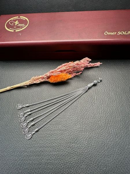 Özel Tasarım Gümüş Püskül