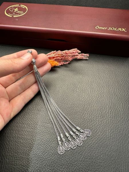 Özel Tasarım Gümüş Püskül