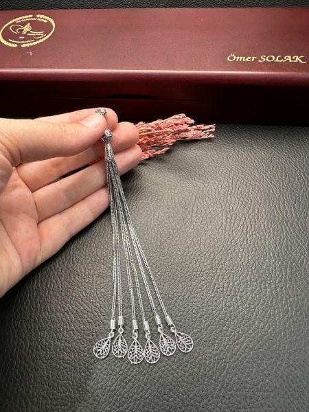 Özel Tasarım Gümüş Püskül