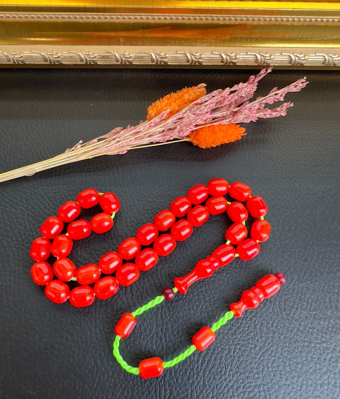 Kapsül Model Sıkma Kehribar Tesbih