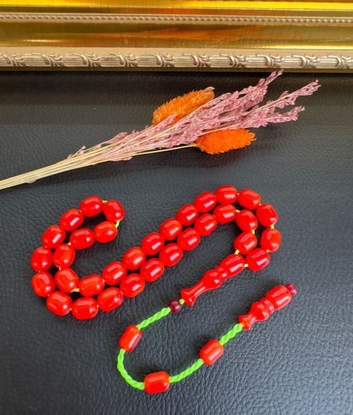 Kapsül Model Sıkma Kehribar Tesbih