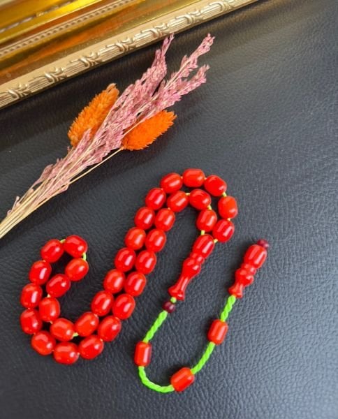 Kapsül Model Sıkma Kehribar Tesbih