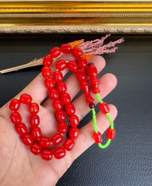 Kapsül Model Sıkma Kehribar Tesbih