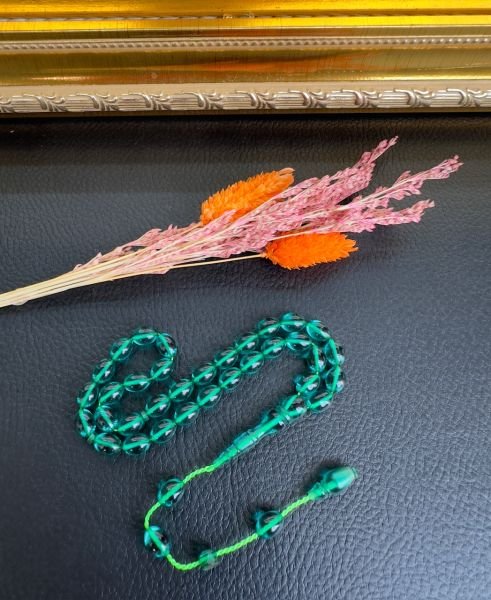 Beyzi Model Ateş Kehribar Tesbih