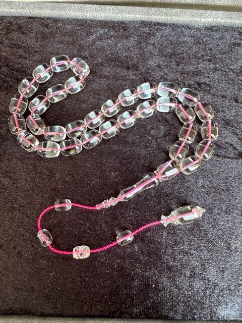 Kapsül Model Şeffaf Eski Amerikan Katalin Tesbih