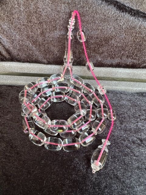 Kapsül Model Şeffaf Eski Amerikan Katalin Tesbih