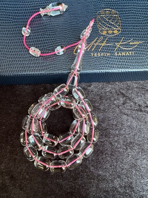 Kapsül Model Şeffaf Eski Amerikan Katalin Tesbih